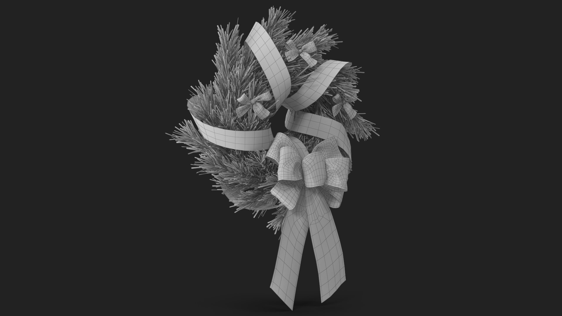 Christmas Wreath with Bows and Ribbon 4 3D model https://p.turbosquid.com/ts-thumb/8F/4dZaPC/dQ/wireframe_03/jpg/1633181298/1920x1080/fit_q87/6a4a26da5098867cda3fd06665d08332d6d1c1bd/wireframe_03.jpg