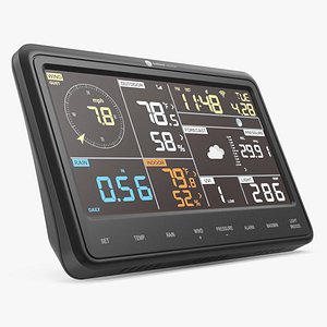 Weather Station Wi-Fi Indoor Weather Display Panel