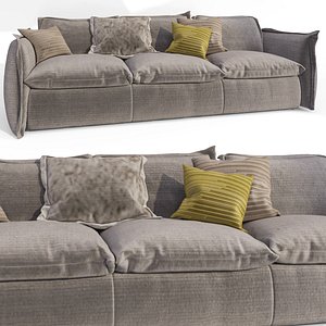 3D cloud sofa home enrico model