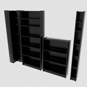 bookshelf cd shelf 3d model