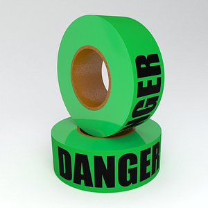 DANGER Tape Green model