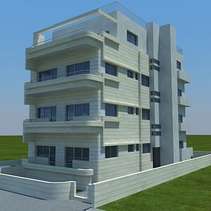 3d buildings 7 model