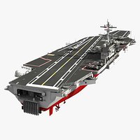 CVN 77 Aircraft Carrier