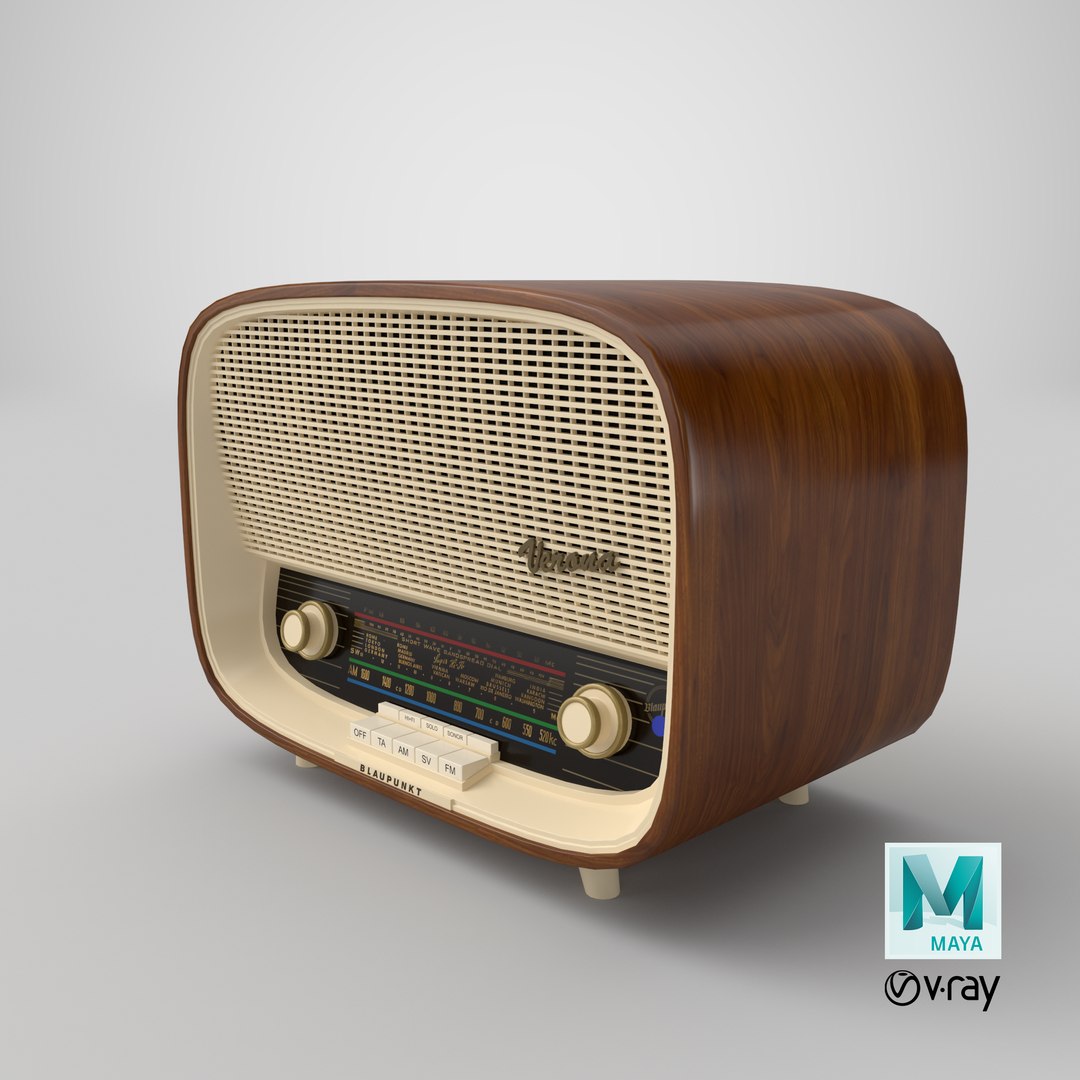 Retro Radio 3D model https://p.turbosquid.com/ts-thumb/8F/Hg4L5s/W3/stemcell_maya_vray_render/png/1672908400/1920x1080/fit_q87/e20c87924d0418eb764a3d72cabfe80fea560b6b/stemcell_maya_vray_render.jpg