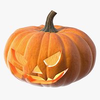 Glowing Pumpkin for Halloween