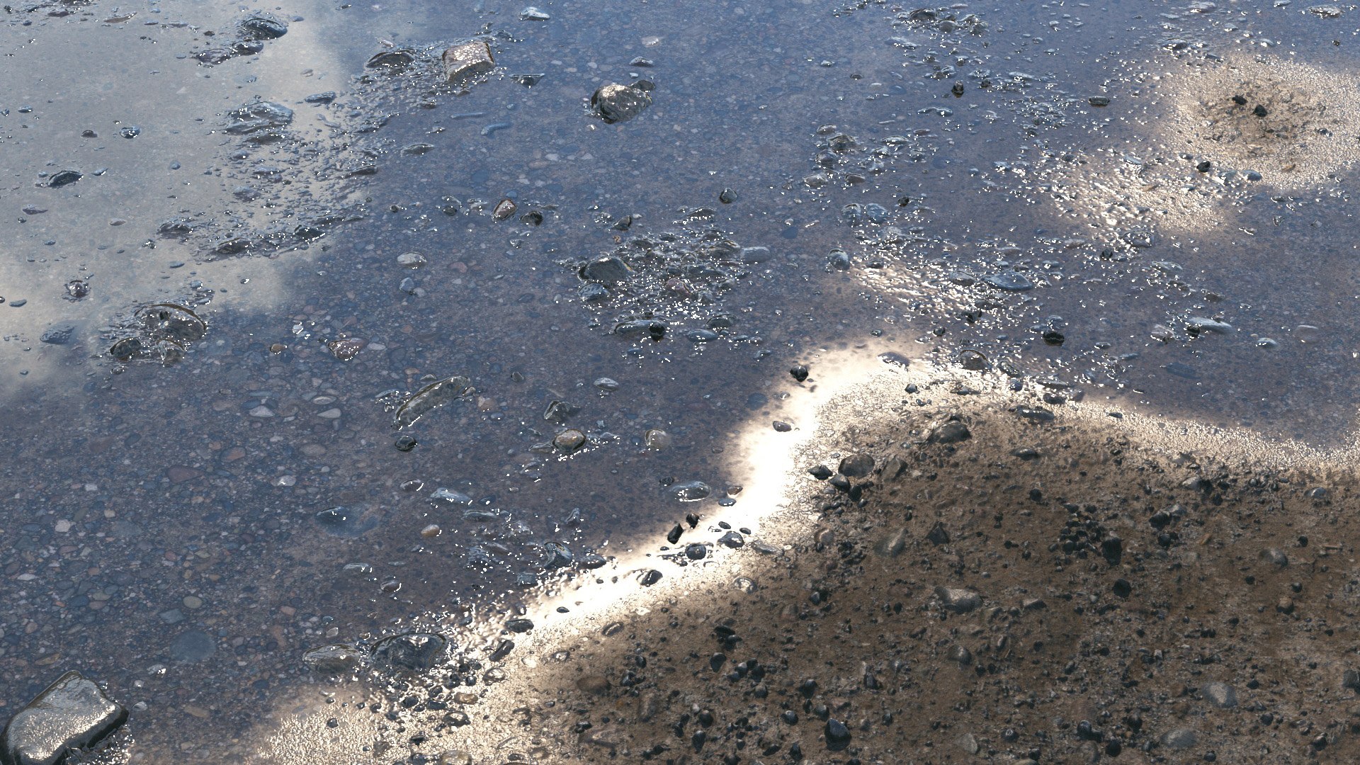 Ground Material With Stones 04 3D Model - TurboSquid 2118632