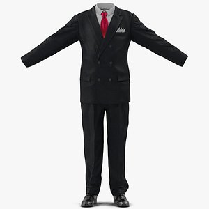 3d corporate suit modeled