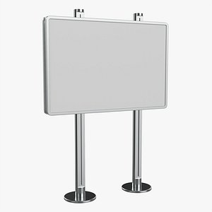 3D ad advertising stand