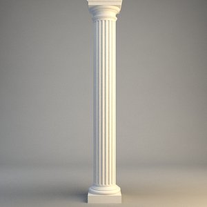 stone column 3d model