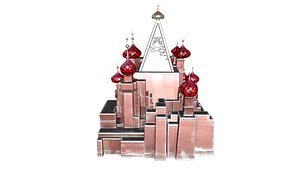 3D model The Red Palace
