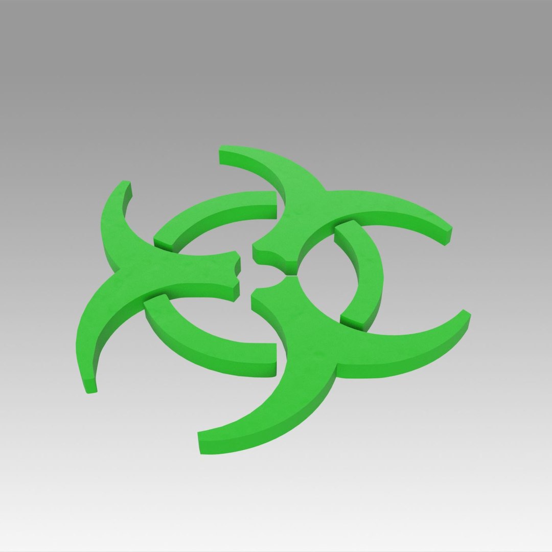 Ar Biohazard Hazard 3D - TurboSquid 1558356