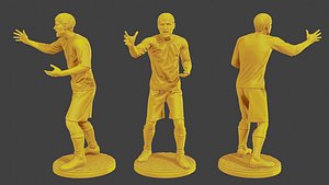 Soccer Player SP 043 3D
