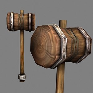 3d hammer realtime model