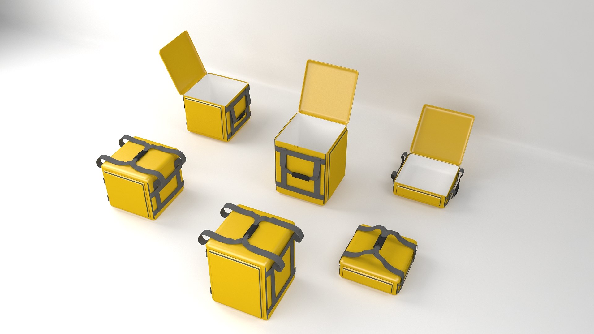 3D Delivery Bags model - TurboSquid 1787365