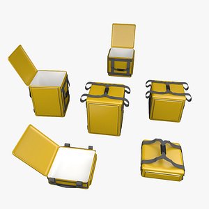 3D Delivery Bags model