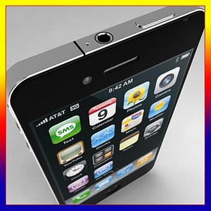 3d realistic iphone