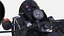 Moto Ural M70 avec berceau noir
