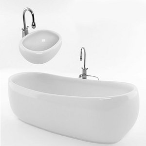 bathtub and sink