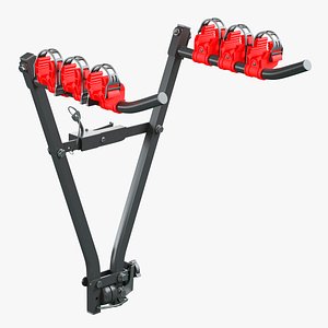Wiltec Towbar Bike Rack 3D model