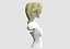 Penteado ondulado feminino