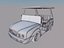 Carrinho de golfe de luxo
