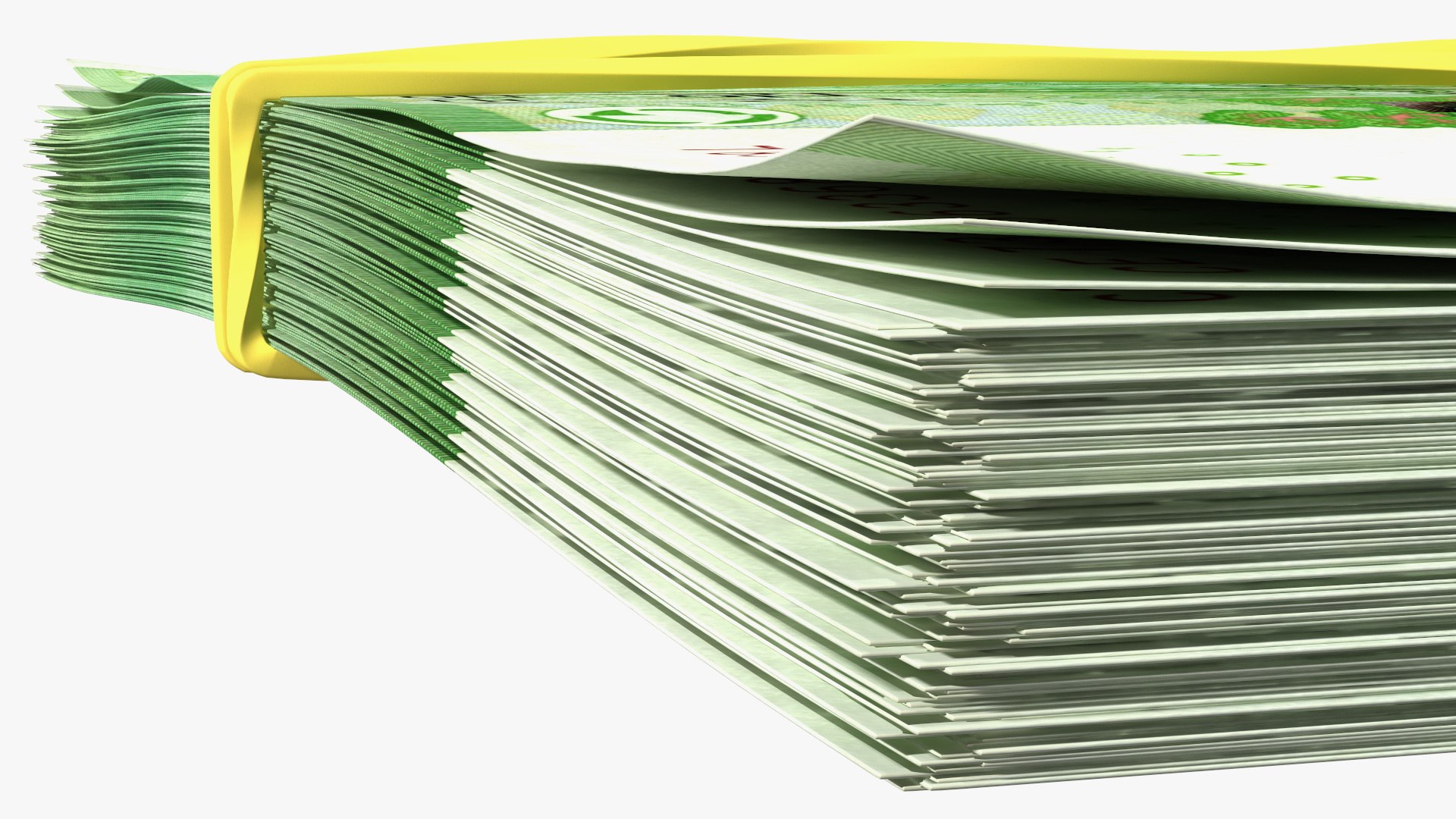 Stack of Korea Republic Won KRW 10000 Banknotes 3D model - TurboSquid ...