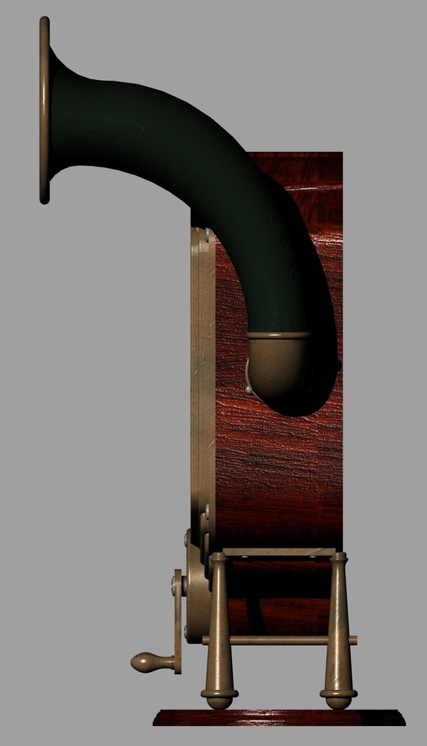 3D Model Steampunk Machine 4 Radio - TurboSquid 1393205