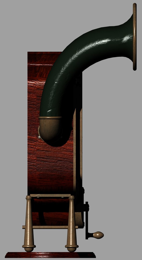 3D Model Steampunk Machine 4 Radio - TurboSquid 1393205