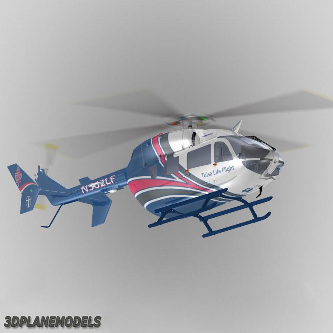 Eurocopter Ec 145 Helicopter 3d Model