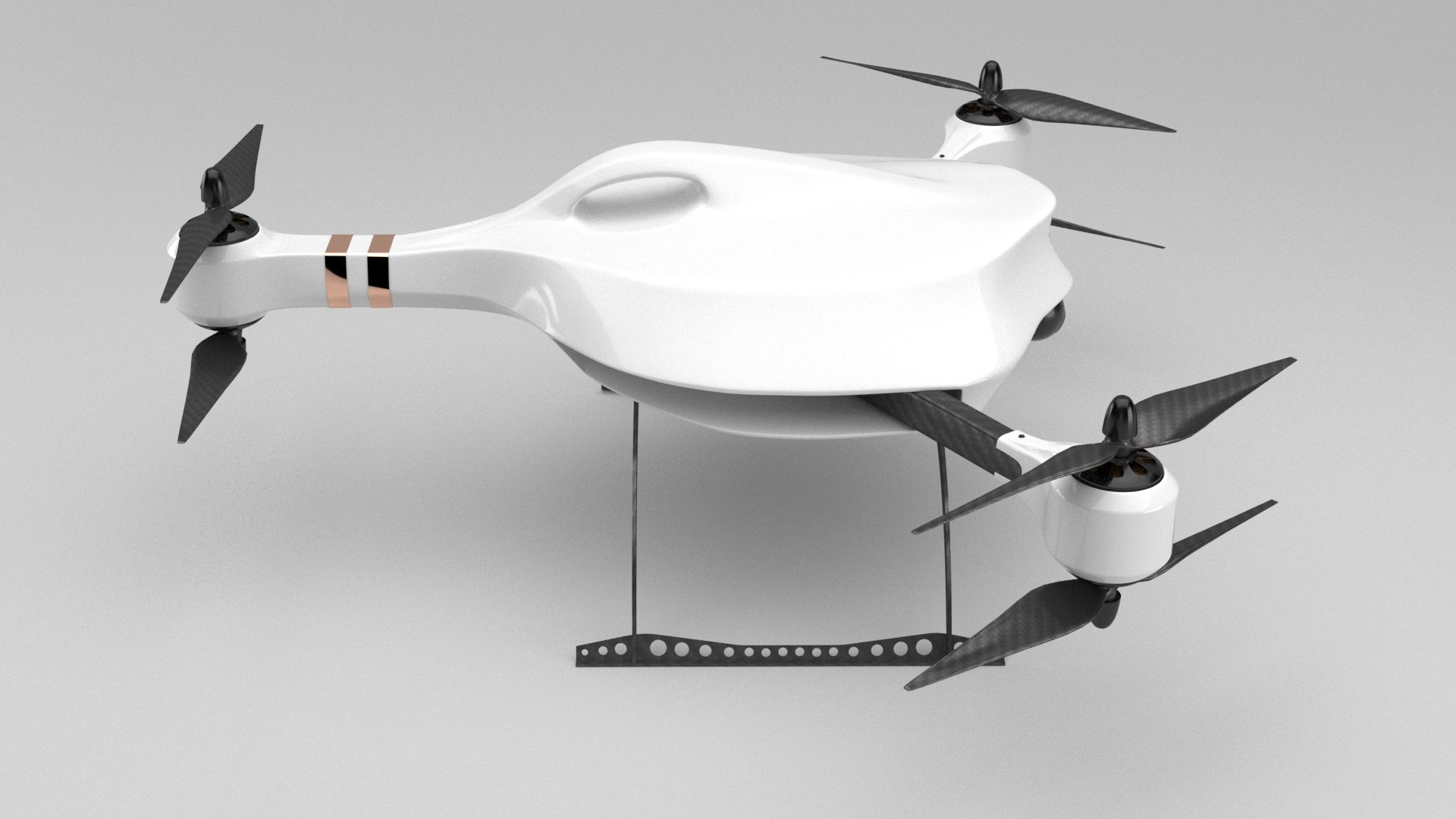 Fpv Racing Drone 3D Model - TurboSquid 1316577