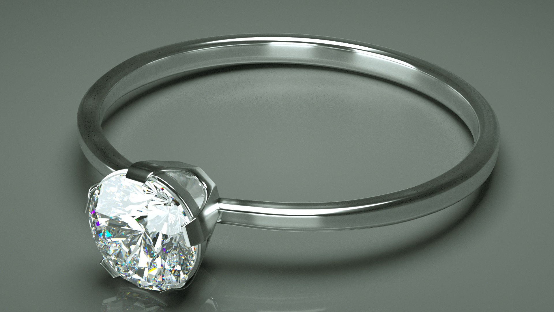 Diamond Ring Model - TurboSquid 1981154