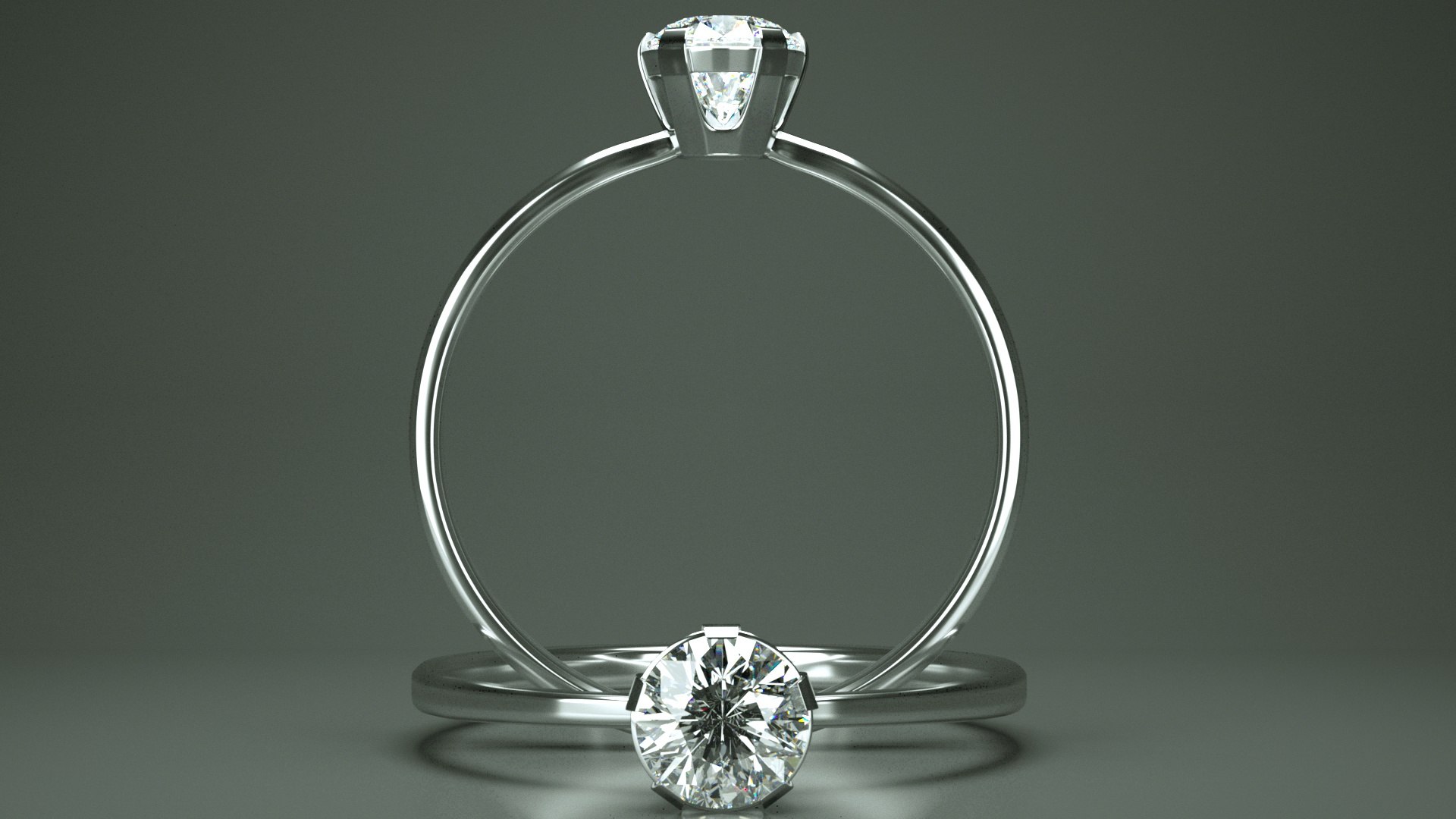 Diamond Ring Model - TurboSquid 1981154