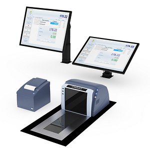 equipment printer scanner 3D model