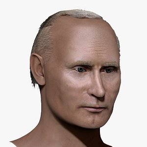 Vladimir Putin zbrush 3D Character design 3D model model