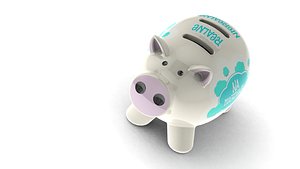piggy bank 3D model
