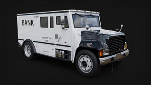 3D Bank Armoured Security Van