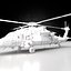 UH-60 Helicóptero Suporte Heli com Armas