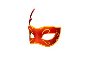 carnival mask 3D model