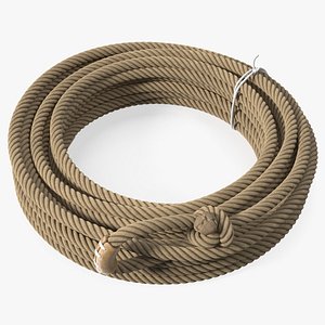 Rodeo Lasso Rope Folded