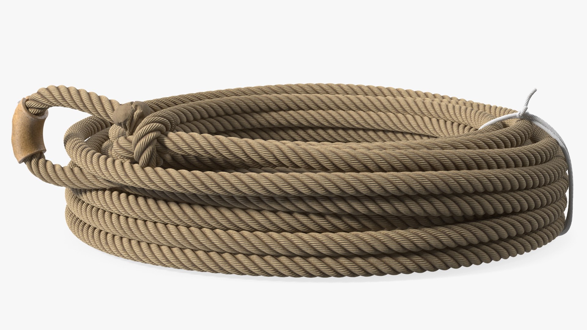 3D Rodeo Lasso Rope Folded - TurboSquid 2160940