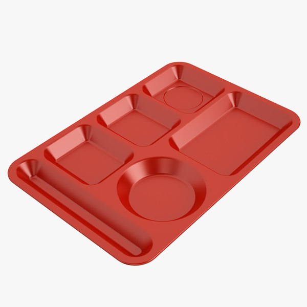 lunch food tray 3ds