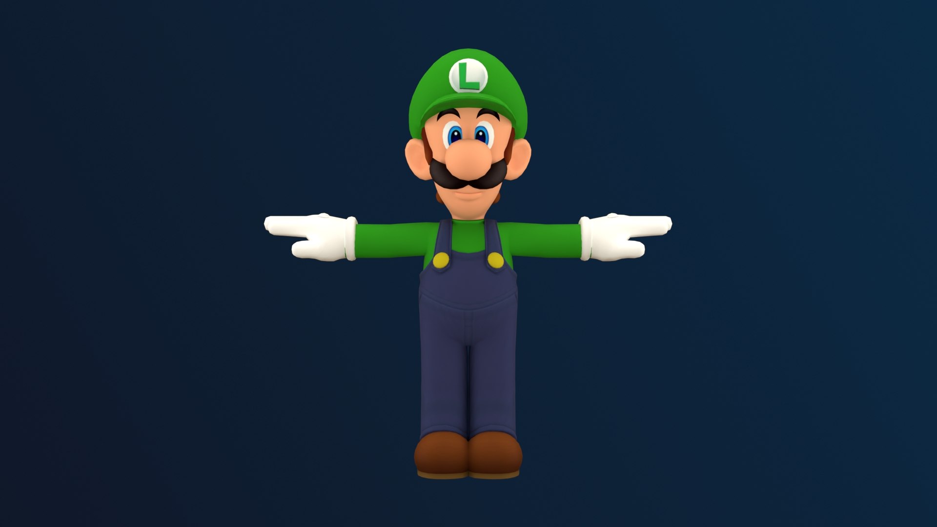3D Model Luigi - Super Mario 3D World - TurboSquid 2526506