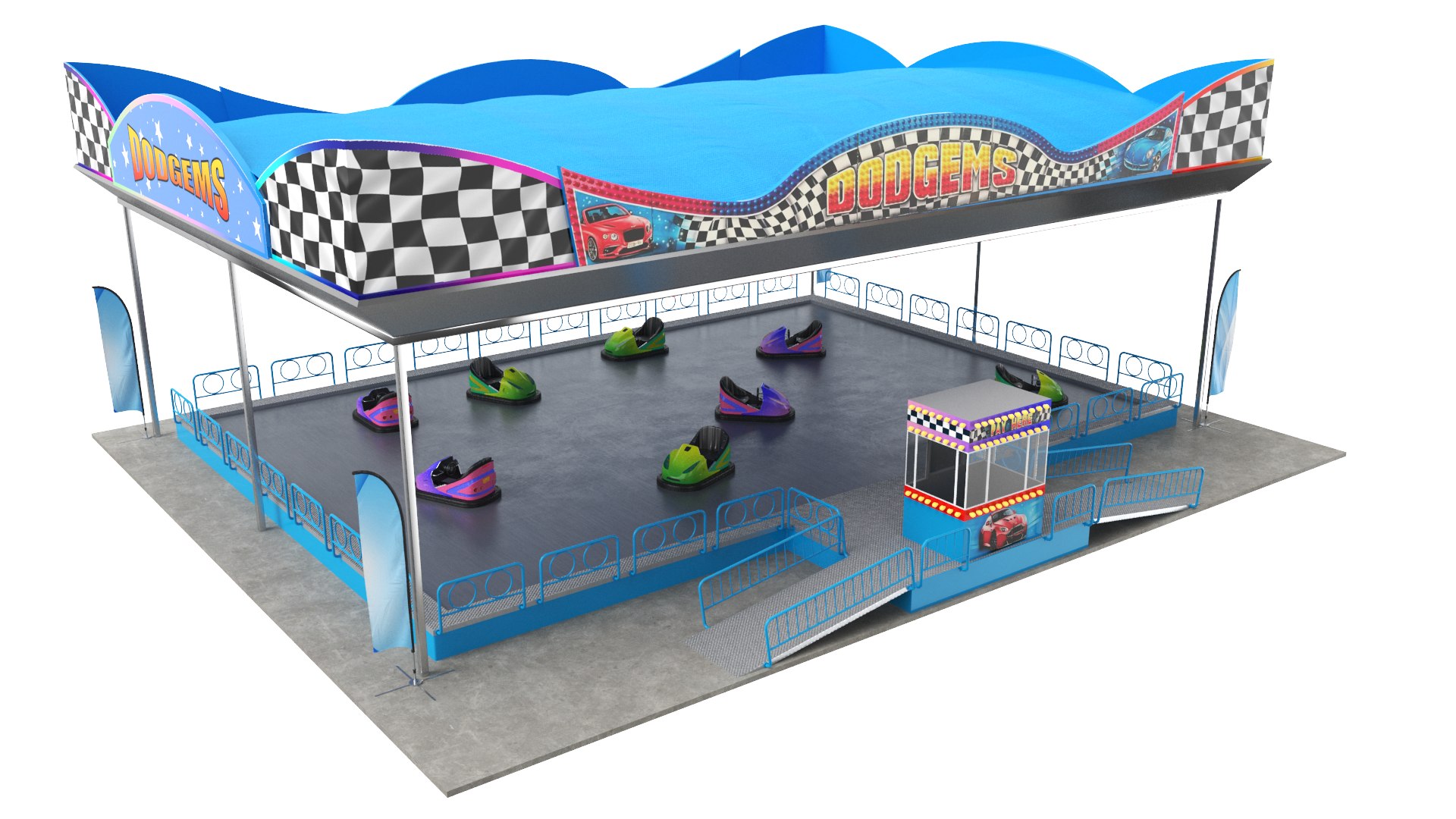 Largest Amusement Park Ride Collection 3D https://p.turbosquid.com/ts-thumb/8G/ktBUi7/GH/dodgem4/png/1625310399/1920x1080/fit_q87/8b2c44932d4ec326fb49b6de143a73d0739119a2/dodgem4.jpg