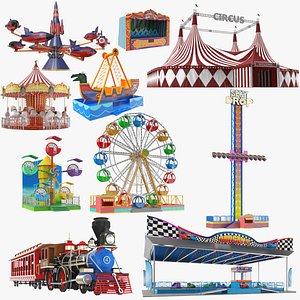 Largest Amusement Park Ride Collection