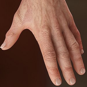 3dsmax arms male sss max7