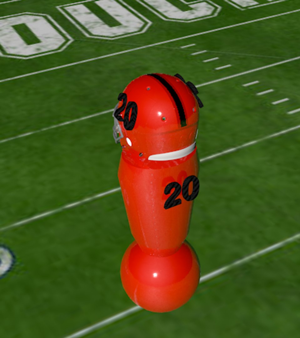 Football Dummy 3d Model