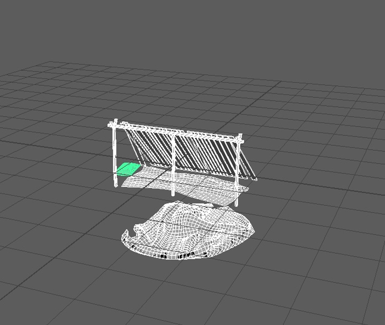 3D Bushcraft Shelter Model - TurboSquid 1486179