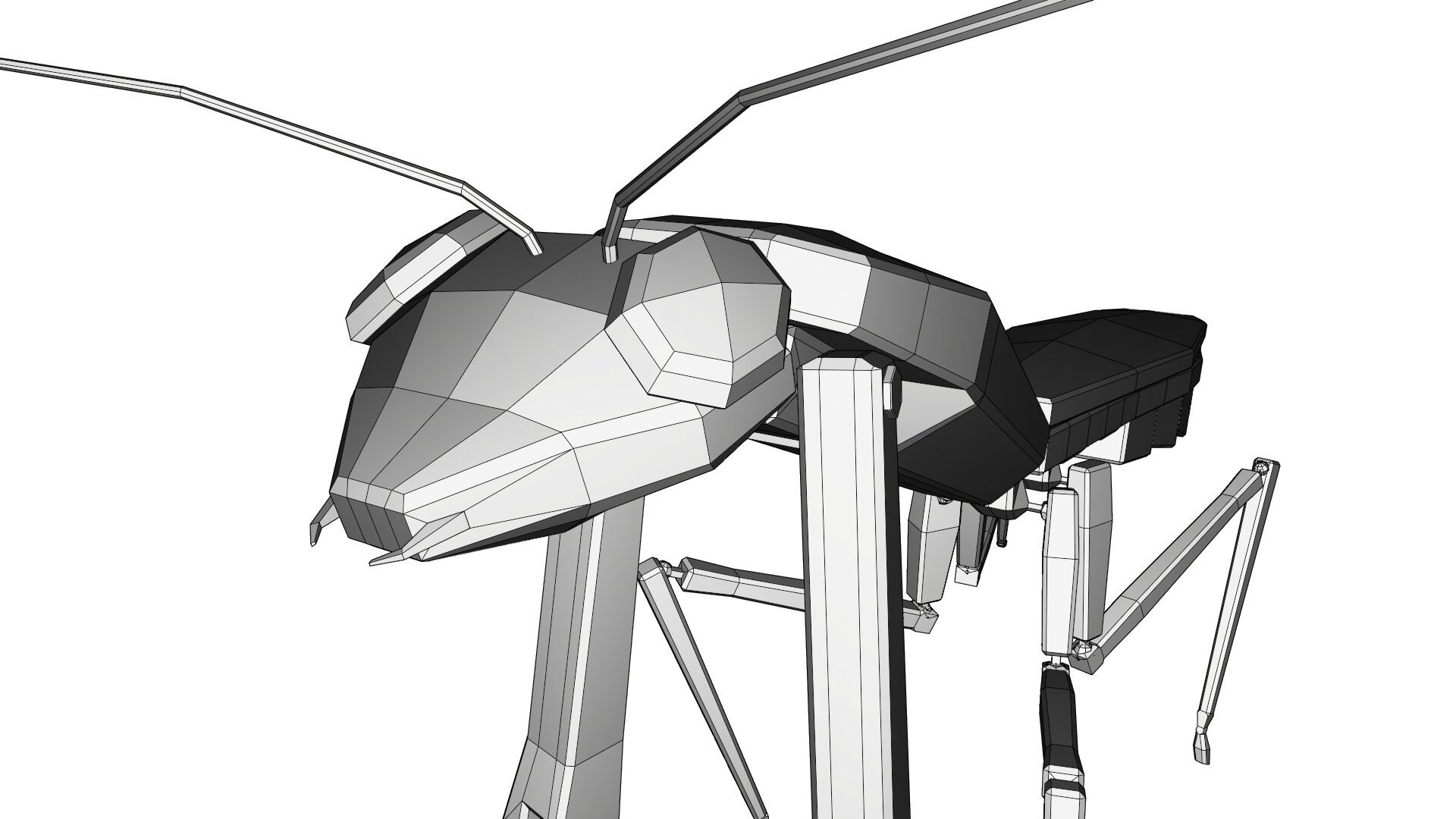 3D model praying mantis - TurboSquid 1711398