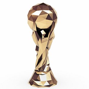 FOOTBALL CUP Low Poly