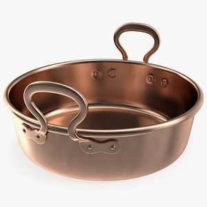 Vintage Copper Preserving Pan